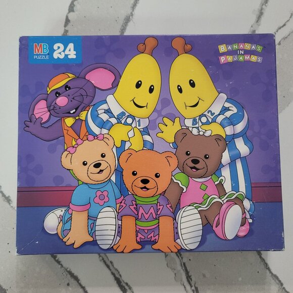 Vintage Bananas In Pajamas 24-Piece Puzzle 12.5" x 15" Complete. 90s nostalgic - Picture 5 of 6